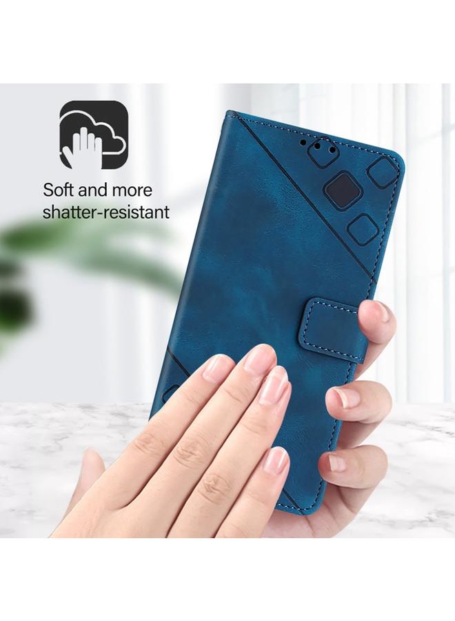 S-TOP Case For Honor X40i Skin-feel Embossed Leather Phone Case - Image 4
