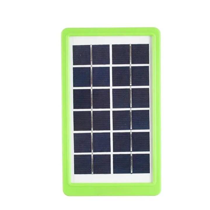kh 9V 8W Solar Board Waterproof Light Transmittance Solar Cell 9 Volt Monocrystalline Solar Panel with 2 in 1 Cable for High-Performance Charging Ideal for Cellphones, Power Banks (9V-8W Panel) - Image 1