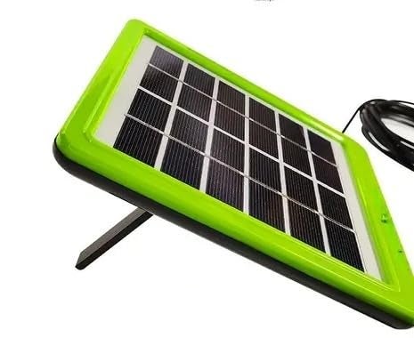 kh 9V 8W Solar Board Waterproof Light Transmittance Solar Cell 9 Volt Monocrystalline Solar Panel with 2 in 1 Cable for High-Performance Charging Ideal for Cellphones, Power Banks (9V-8W Panel) - Image 2