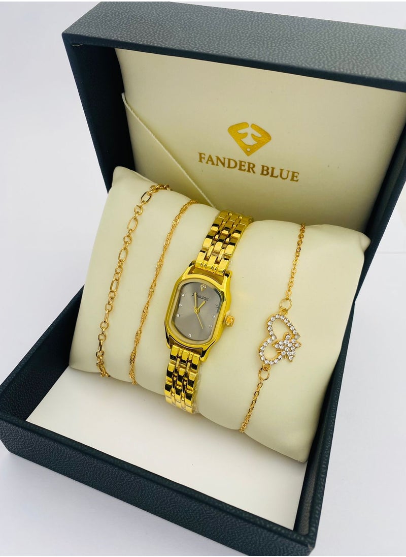 FANDER BLUE Vanderblue women's set consisting of - Vanderblue women's watch - bracelet set - with box - with warranty card 
