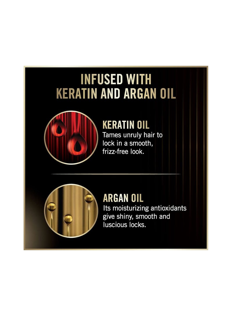 TRESemmé TRESemme Keratin Smooth Shampoo With Keratin Argan Oil for Straighter Shinier Hair   1000ML - Image 3