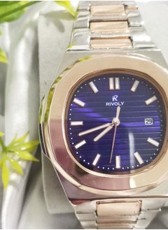 Rivoly Fashionable men's watch with date, stainless steel, waterproof  - Image 3