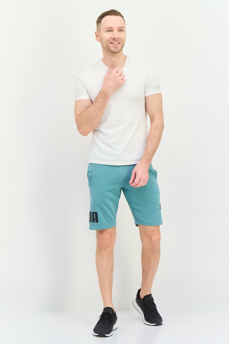 PUMA Men Sportswear Fit Running Shorts, Sage Green - Image 4