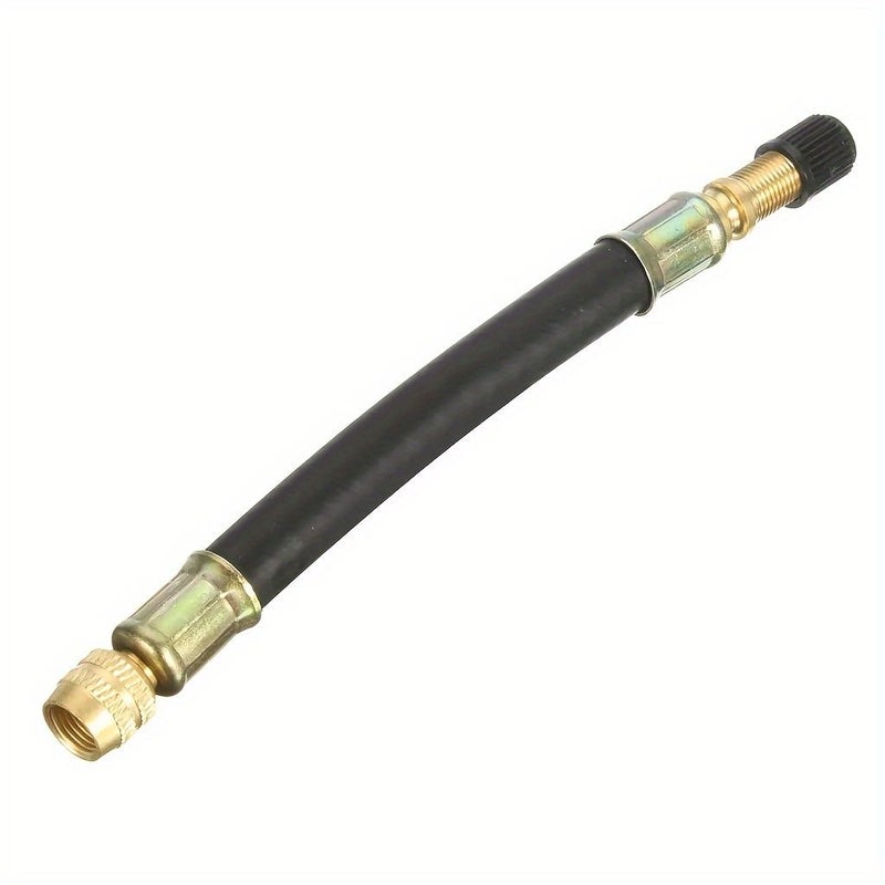 6pcs Tire Valve Extension 140mm With 2 Clamps For Dual Wheel Truck Bus Transit - Image 2