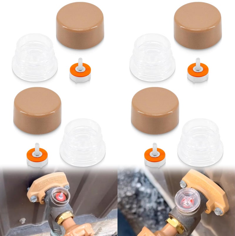Bedalio RK17VB Vacuum Breaker Float Kit AntiSiphon Wall Faucet Repair Kit Anti Siphon Valve Repair Kit Compatible with Woodford Model 17 4 Packs