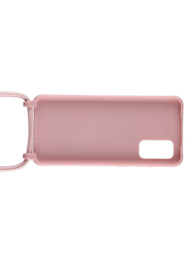 Zaboon Case For Galaxy S20 Candy Color TPU Protective Case with Lanyard - Image 3