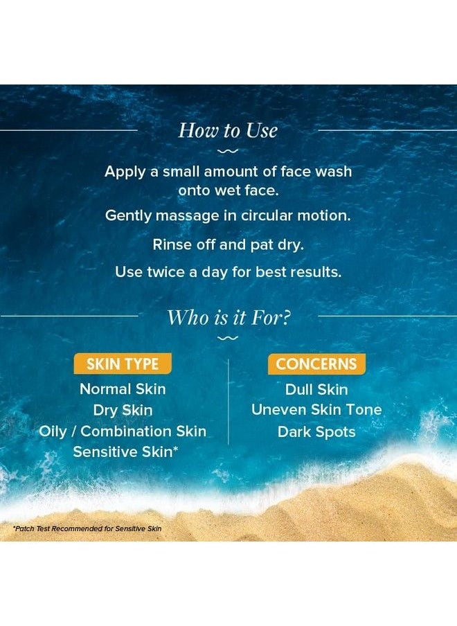 Aqualogica - Glow+ Smoothie Face Wash For Deep Cleansing & Skin Brightening With Vitamin C & Papaya 100 G - Image 1