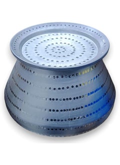 SAQOWARE Saqoware Heavy-Duty Aluminum Biryani Pot with Lid-3 Kg Capacity | Mandi Cooking Pot | Arabic Rice Cooking Pot | Outdoor Camping Cooking Pot for Large Gatherings and Family Feasts  - Image 4