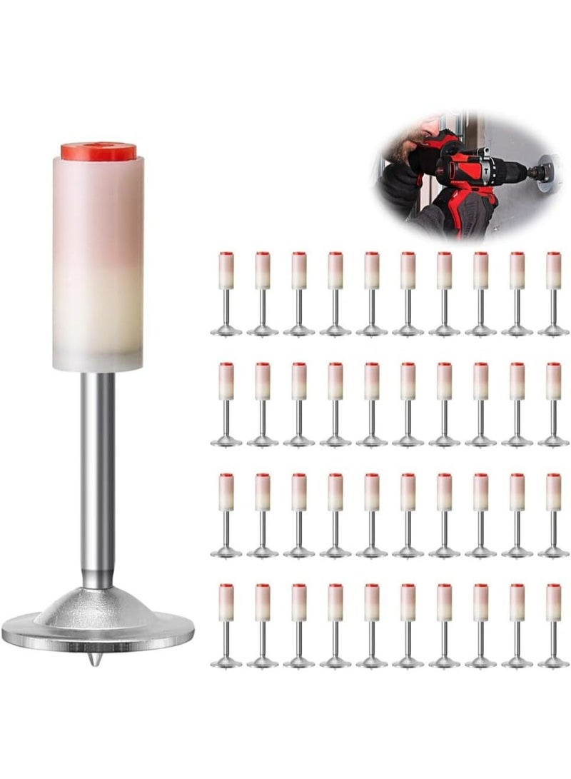100pcs 7.3mm Nails for Concrete Nail Gun, Round Nails Wall Fastening Tool, for Ceiling Cable Ducts Fixed Slotting Device Repair Tool Home DIY Nail Gun Accessories - Image 1