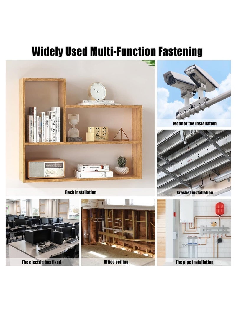 100pcs 7.3mm Nails for Concrete Nail Gun, Round Nails Wall Fastening Tool, for Ceiling Cable Ducts Fixed Slotting Device Repair Tool Home DIY Nail Gun Accessories - Image 3