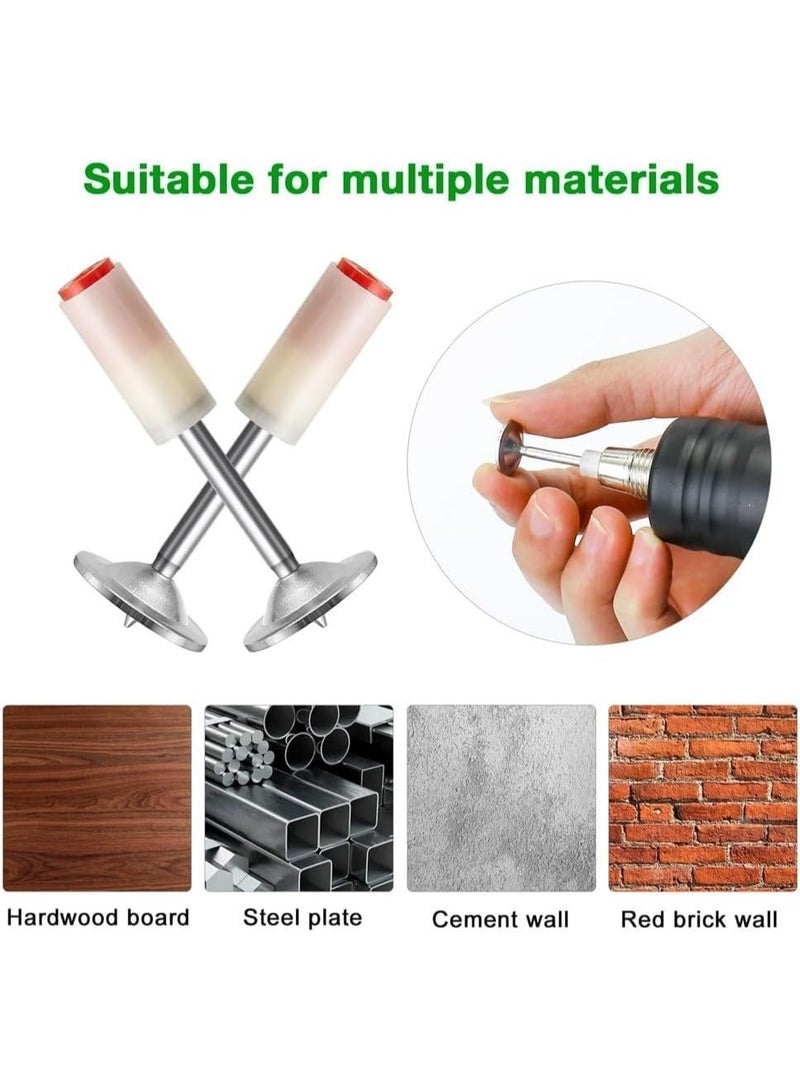 100pcs 7.3mm Nails for Concrete Nail Gun, Round Nails Wall Fastening Tool, for Ceiling Cable Ducts Fixed Slotting Device Repair Tool Home DIY Nail Gun Accessories - Image 5