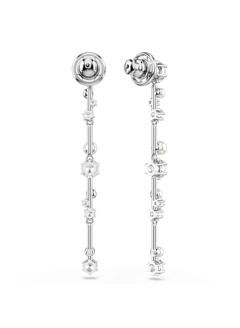 SWAROVSKI Constella:Pe Bar Drop Earrings