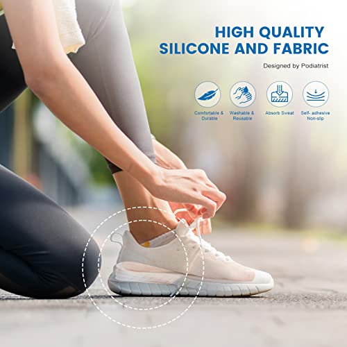 Kimihome Heel Lift Inserts for Women Shoes - Kimihome Adjustable Gel Shoe Heels Insert Wedge for Women Uneven Legs Leg Length Discrepancies (4 Layers,Size L) - Image 5
