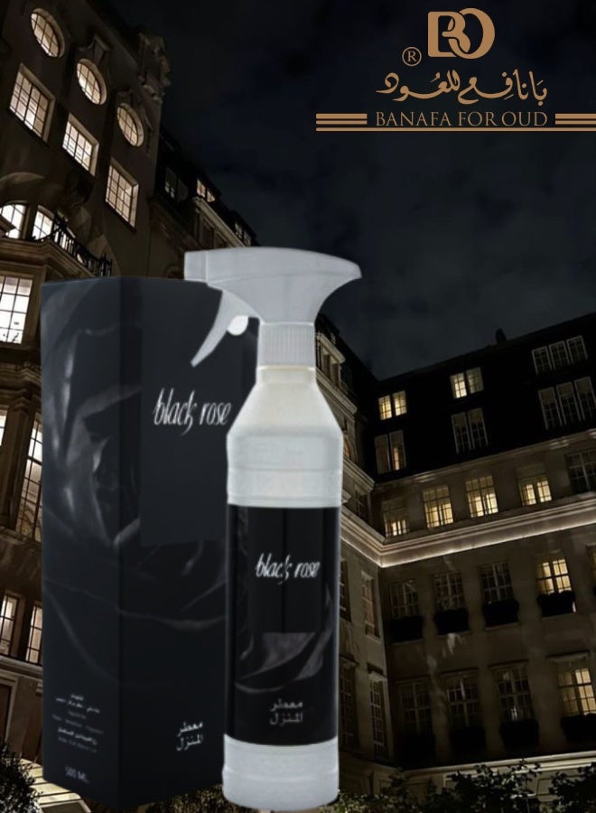 بانافع 9 قطع معطر منزل بلاك روز 500مل - Image 3