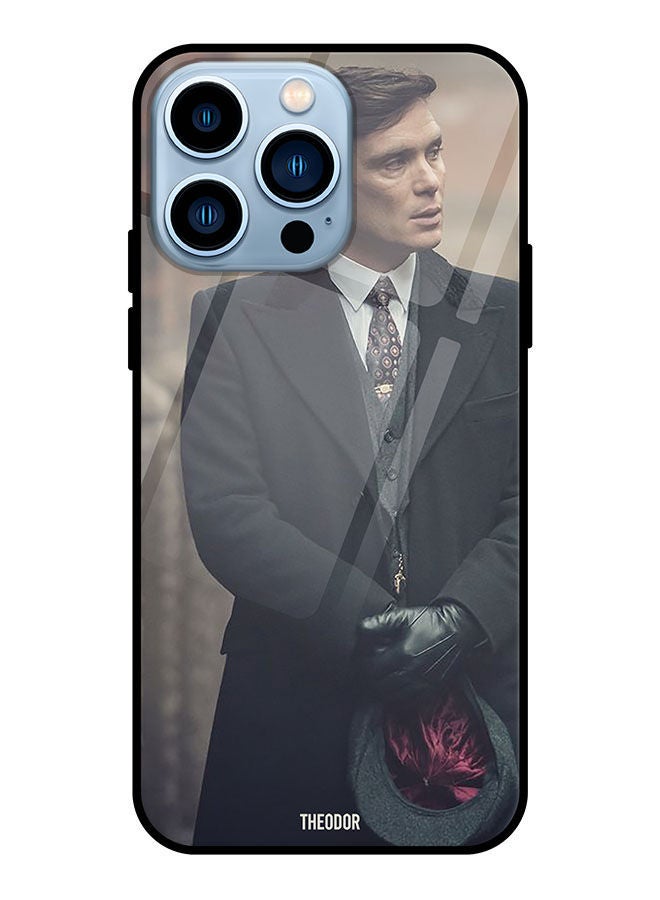Theodor Protective Tempered Glass Case Cover For Apple iPhone 13 Pro Peaky Blinders - Image 1