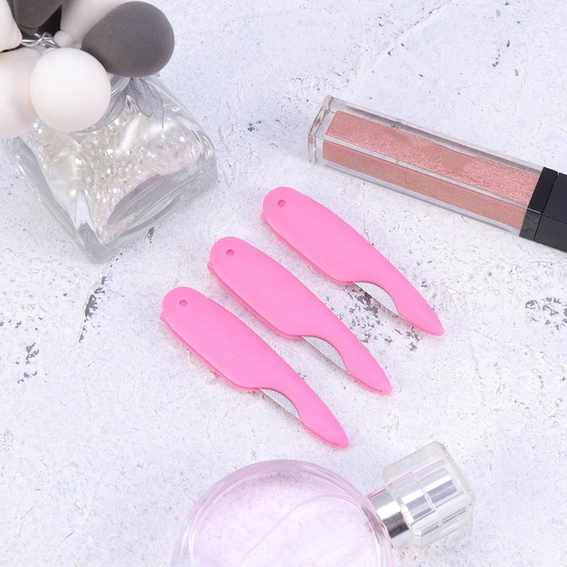 FAVOMOTO 12pcs Dual-Sided Nail Files with Plastic Handle Stainless Steel Manicure and Pedicure Buffing Tools for Nail Shaping and Cuticle Care Suitable for Professional and Random Color - Image 5