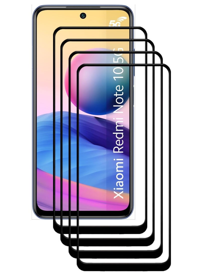 ACLIX 4 Pieces Antistatic ESD Dustproof Premium Quality High Definition Tempered Glass Screen Protector Designed For Xiaomi Redmi Note 10 5G - Image 1