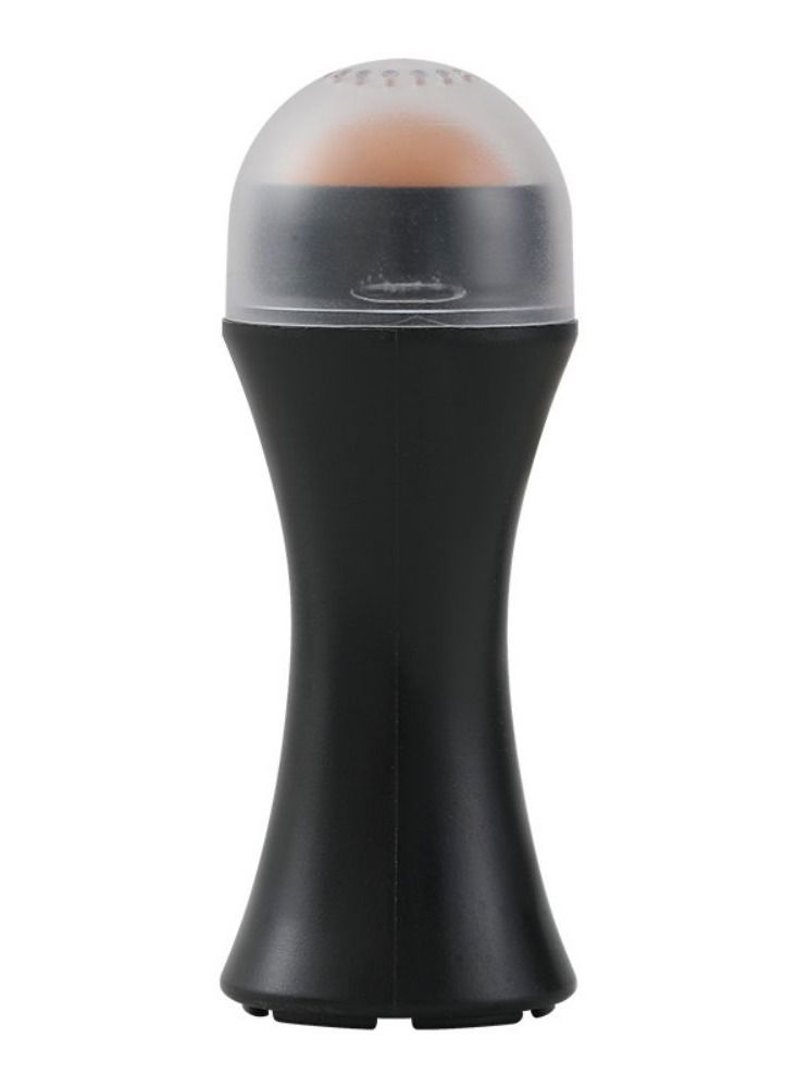 Portable And Reusable Oil-Absorbing Volcano Roller Anti-Oil Facial Tool Oil Control Anytime Anywhere Suitable For Home Travel Or Out-Of-Home Facial Massage - Image 1