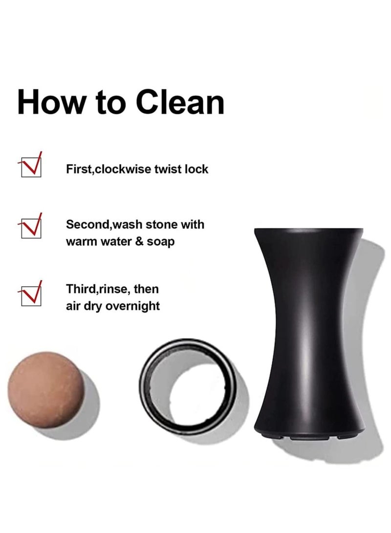 Portable And Reusable Oil-Absorbing Volcano Roller Anti-Oil Facial Tool Oil Control Anytime Anywhere Suitable For Home Travel Or Out-Of-Home Facial Massage - Image 4