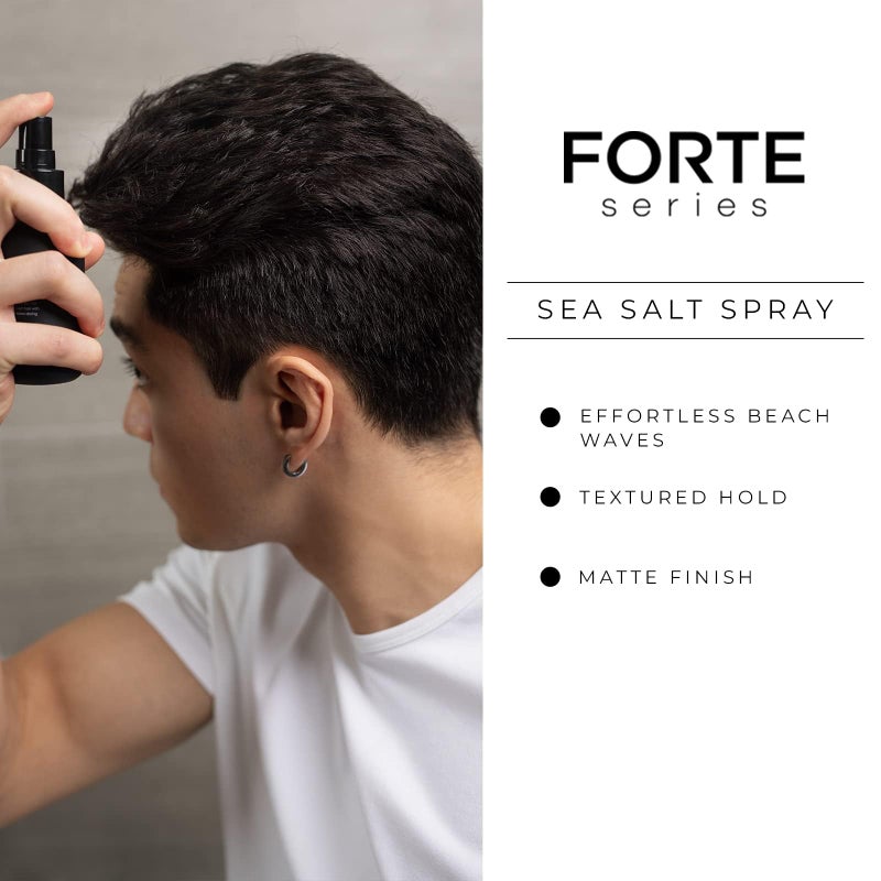 Alex Costa Sea-Salt Spray by Forte Series for Men | Volumizing & Texturizing Sea Salt Spray for Beachy Surfer Hair, Volume Hairspray for All Hair Types, (4 oz) - Image 4