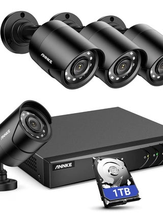 SECURITY CITY ANNKE 8CH H.265+ 3K Lite Surveillance Security Camera System with AI Human/Vehicle Detection, 4 x 1920TVL 2MP Wired CCTV IP66 Cameras for Indoor Outdoor Use, Remote Access, 1TB Hard Driv - pzsku/ZAC93CA49AE70D12432C0Z/45/_/1690730824/bd65596d-0b1d-4d3d-b504-9294911baa38