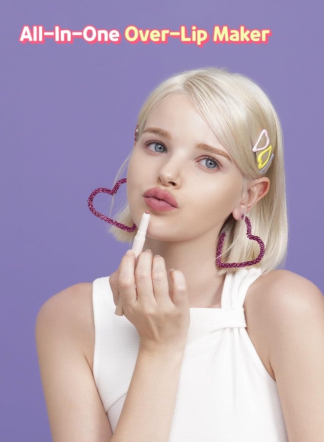 كولورجرام الكل في واحد لتحديد الشفاه 01 خوخي دافئ | قلم تحديد ورسم شفاه متعدد الاستخدامات بألوان طبيعية، لمسة نهائية مطفية، شفاه أكبر وأكثر امتلاءً، تأثير نفخ، ملمس كريمي ناعم - Image 4