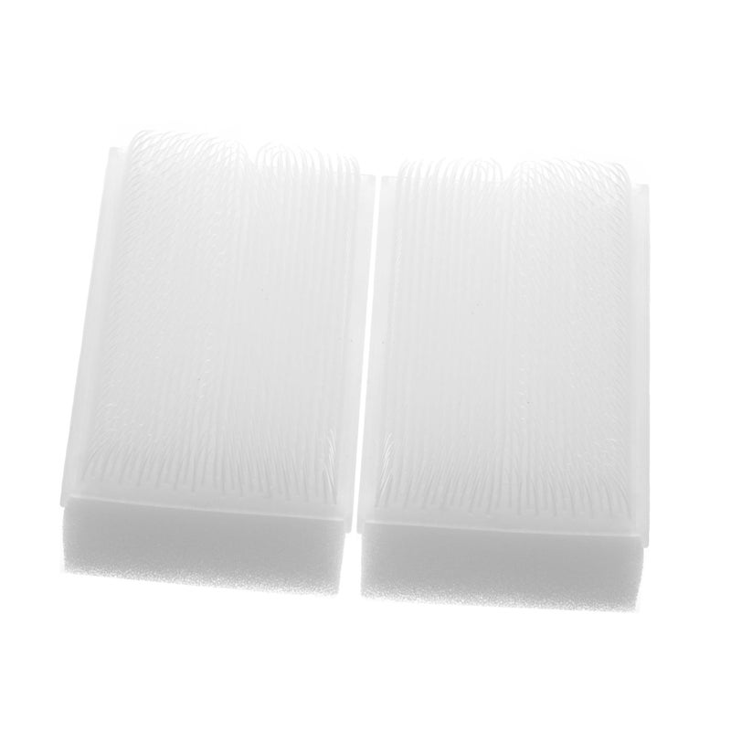 2Pcs Dual Sided Nail Cleaning Sponge Scrubber Brush With Soft Portable Head - Image 2
