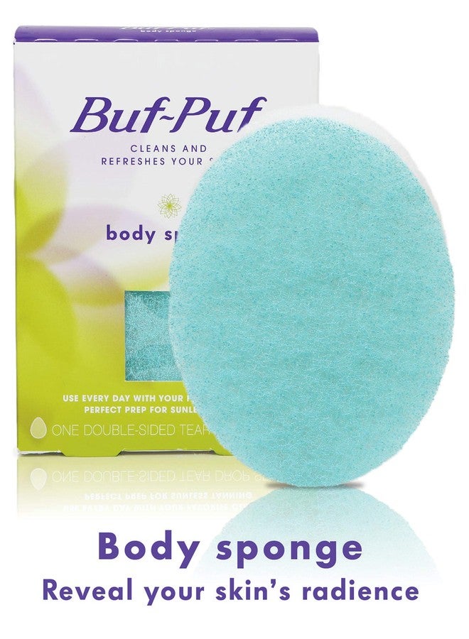 Buf-Puf Body Sponge, Bath Sponge, Dermatologist Developed, Cleanses Skin of Dirt, and Excess Oil, Reusable, Exfoliating, 1 Count - Image 1