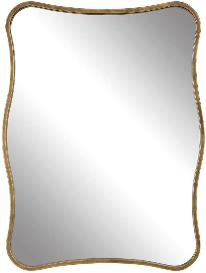 Uttermost Pavia  Curvy Vanity Mirror3625 Inches Tall and 275 Inches Wide  - Image 1