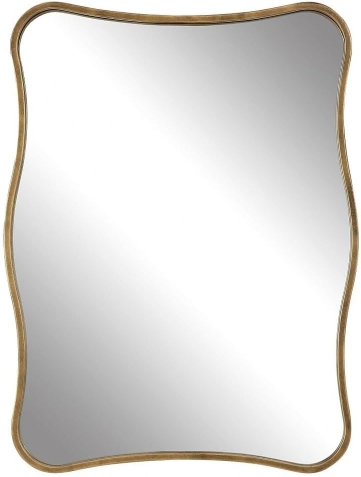 Uttermost Pavia  Curvy Vanity Mirror3625 Inches Tall and 275 Inches Wide  - Image 4