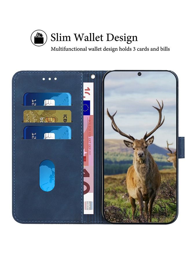 جرويك حافظة لهاتف سامسونج جالاكسي S23 بلس 6.6" محفظة مع حامل بطاقة ائتمان وحزام معصم، واقف عرض من الجلد مغناطيسي قابل للطي ومضاد للصدمات متوافق 6.1" - Image 5