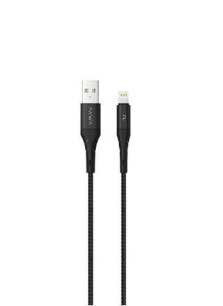 USB-A to Lightning Cable 2.4A 1.2M - Black