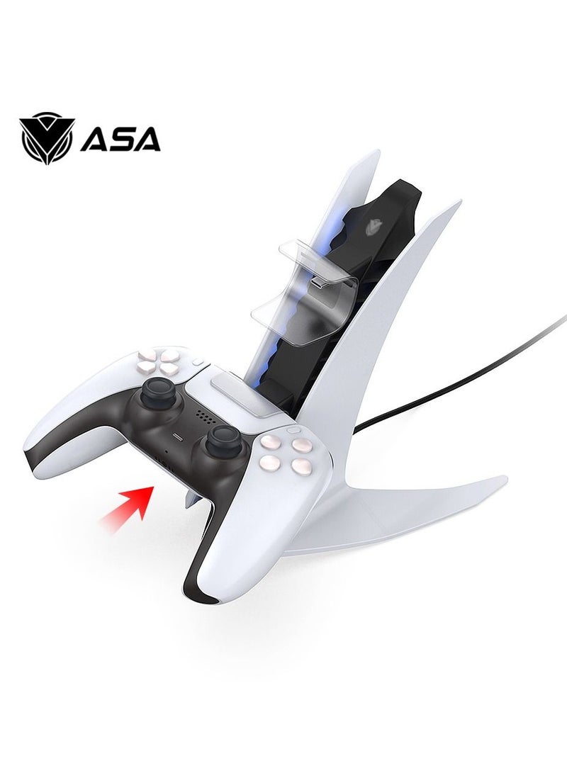 ASA Premium Dual USB Charging Dock Station Stand For PlayStation 5 - Image 5