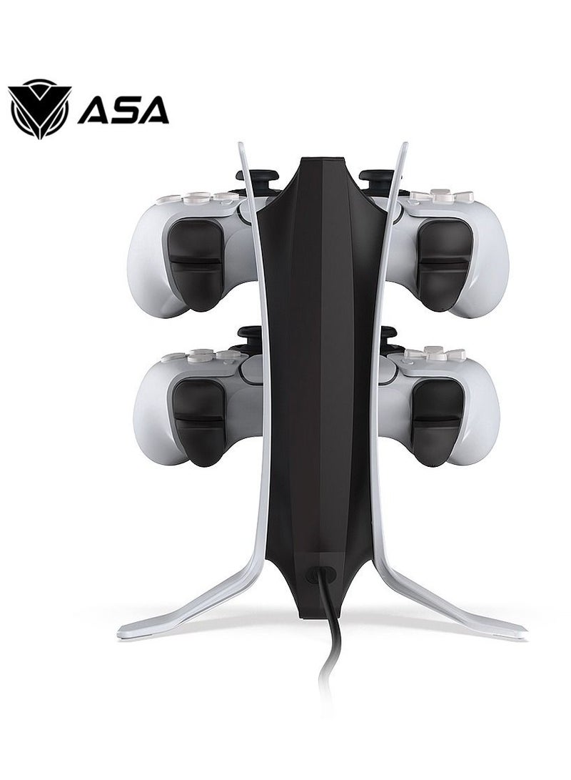 ASA Premium Dual USB Charging Dock Station Stand For PlayStation 5 - Image 4