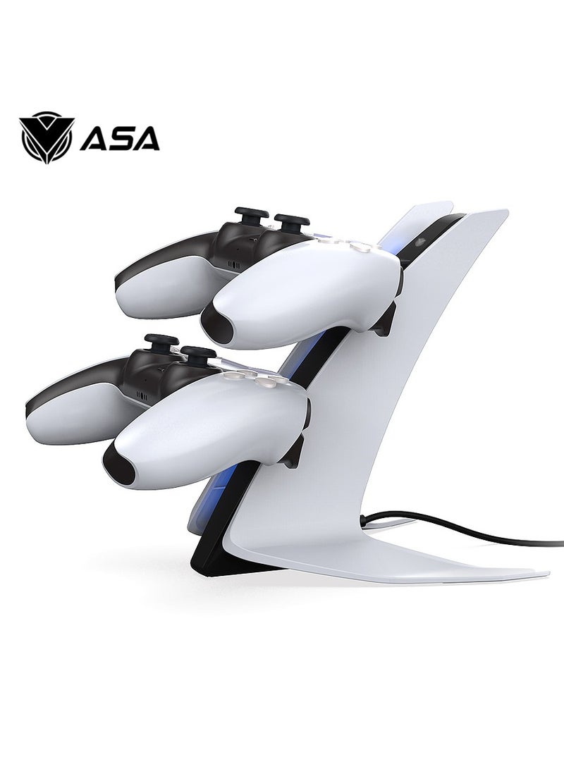 ASA Premium Dual USB Charging Dock Station Stand For PlayStation 5 - Image 1