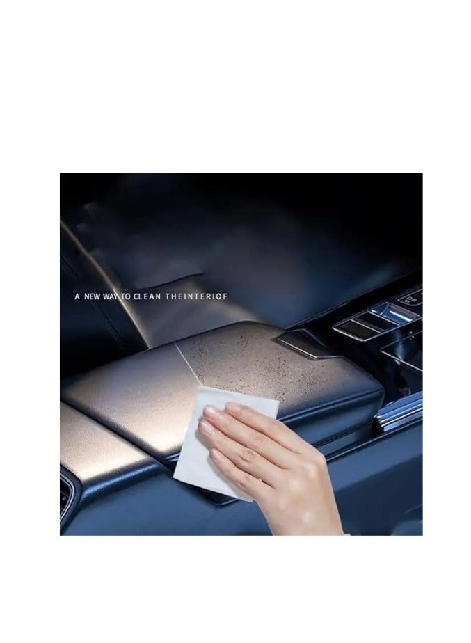 جولدن أروز مناديل مبللة لتنظيف السيارة من مكونة من 80 قطعة | مناديل مبللة لغسيل السيارات | ملحقات تنظيف السيارة مجموعة كاملة من الداخل والخارج | مناديل ورقية للمحرك والدراجة والسيارة والعناية بالسيارة - Image 2