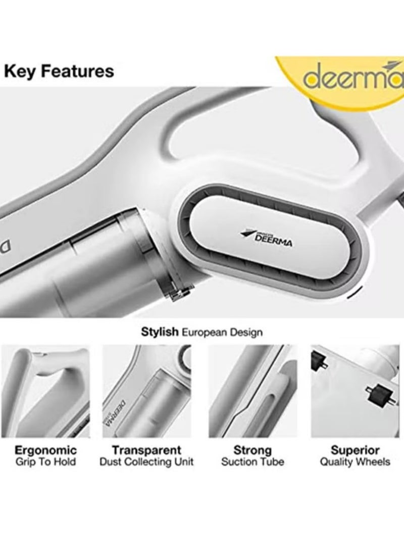 Deerma - DX700 2-In-1 Handheld Vacuum Cleaner With Large Capacity Dust Box Low Noise Triple Filter Vertical Dust Collector - Image 1