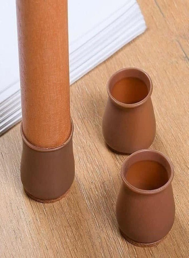 FALSHRUTI Silicone Chair Leg Floor Protectors – 8 Pcs | Rubber Chair Leg Caps Furniture Protector to Prevent Scratches, Reduce Noise, Anti-Slip | Furniture Leg Covers for Chair, Stool Table - Image 5