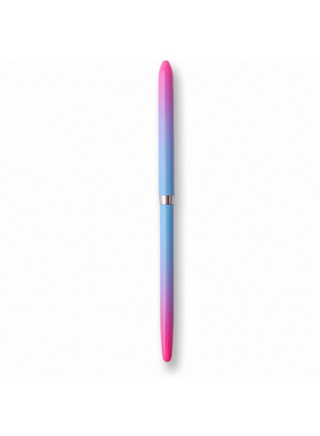 SILPECWEE 1Pc Uv Gel Nail Ombre Brush Kolinsky Alloy Handle Nylon Hair Nail Art Gradient Painting Drawing Pen Manicure Brush Tools - Image 3