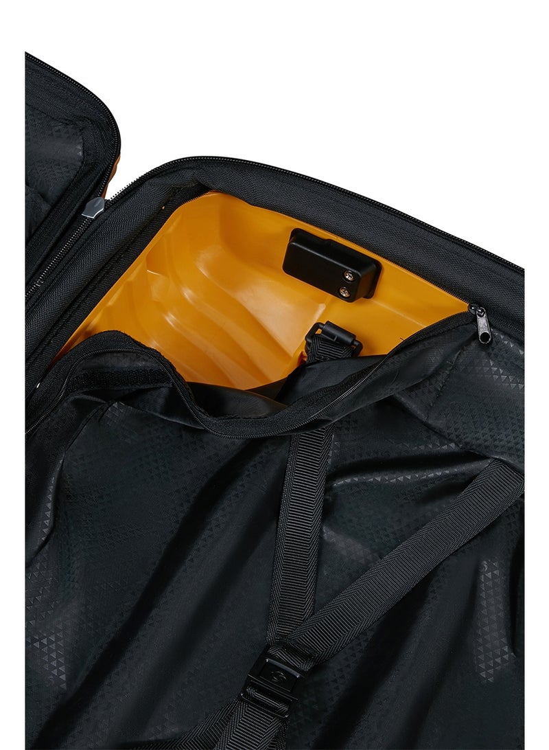 Samsonite حقيبة سفر أبسكيب بحجم كابينة 55 سم / 20 بوصة، 4 عجلات دوارة، بولي بروبيلين، أصفر|جيب شبكي داخلي|قابلة للتوسيع|فاصل قابل للإزالة|قفل TSA|منفذ USB - ضمان دولي لمدة 10 سنوات - Image 5