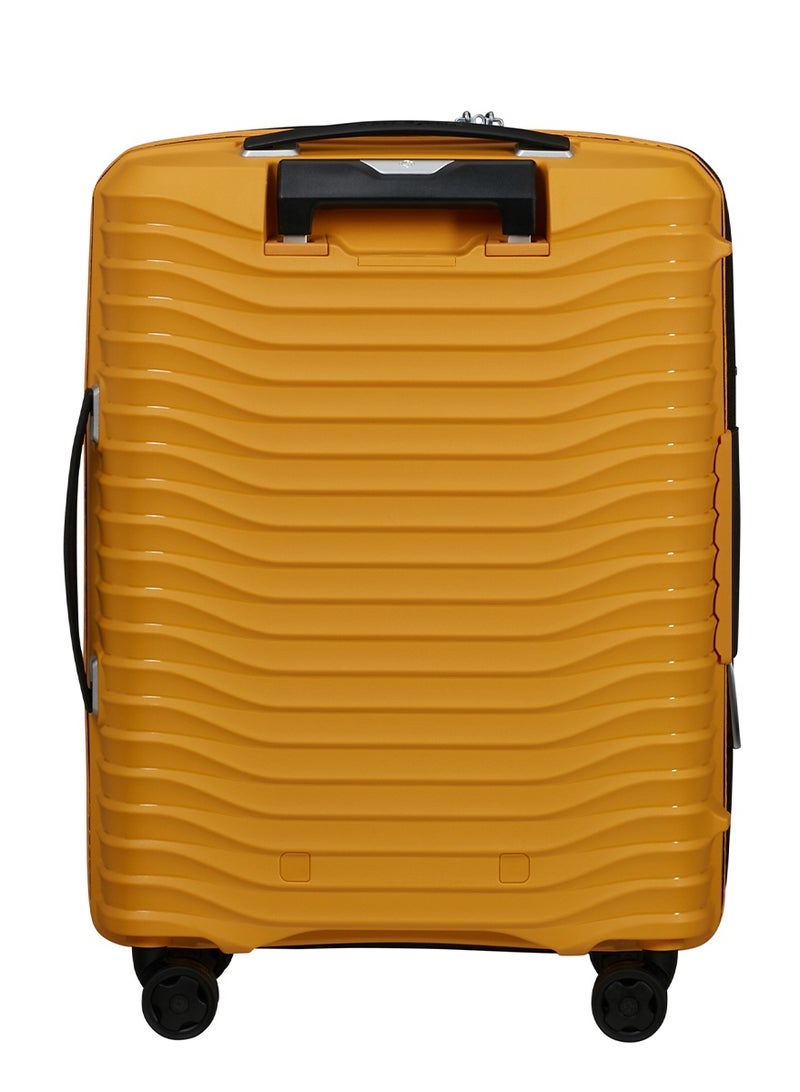 Samsonite حقيبة سفر أبسكيب بحجم كابينة 55 سم / 20 بوصة، 4 عجلات دوارة، بولي بروبيلين، أصفر|جيب شبكي داخلي|قابلة للتوسيع|فاصل قابل للإزالة|قفل TSA|منفذ USB - ضمان دولي لمدة 10 سنوات - Image 2