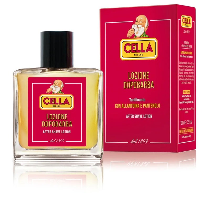 CELLA MILANO, After Shave Lotion, Classic Wood & Citrus Scent, Invigorates and Cools Skin After Shaving, Made In Italy - Image 1