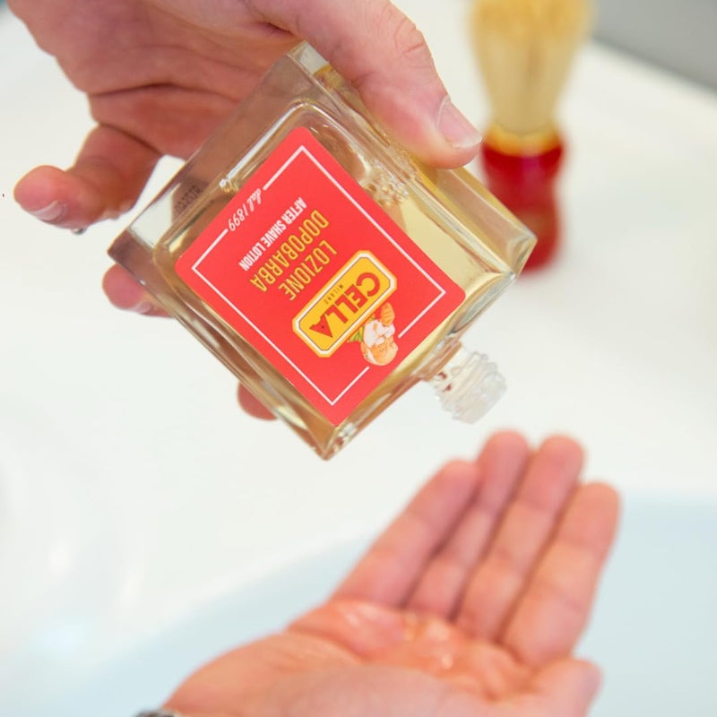 CELLA MILANO, After Shave Lotion, Classic Wood & Citrus Scent, Invigorates and Cools Skin After Shaving, Made In Italy - Image 2
