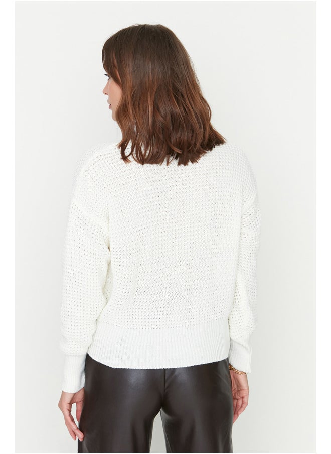 trendyol - Sweater - Ecru - Regular fit - Image 1