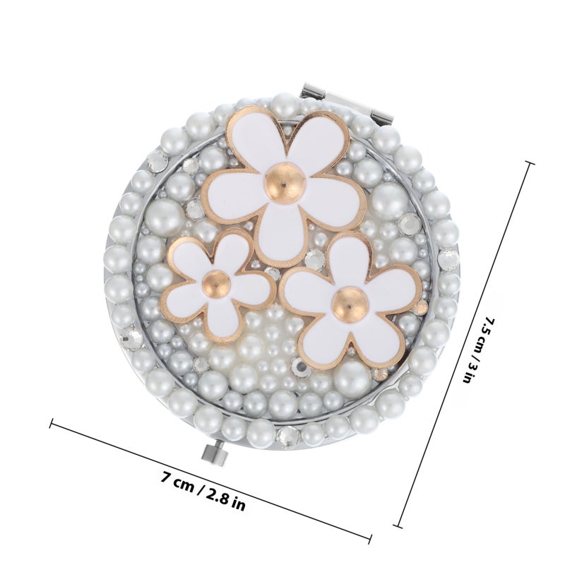 Small Mirror For Purse Mini Mirror Pocket Mirror Cute Pocket Mirror Small Handheld Mirror Travel Mirror - Image 2