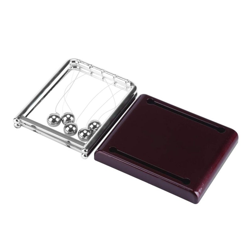 klarako Swinging Balls Pendulum Newton Cradle Newton’S Steel Toy, Steel Ball Toy, Metal Ball Pendulum, Balance Pendulum Magnetic Ball, Gift - Image 3