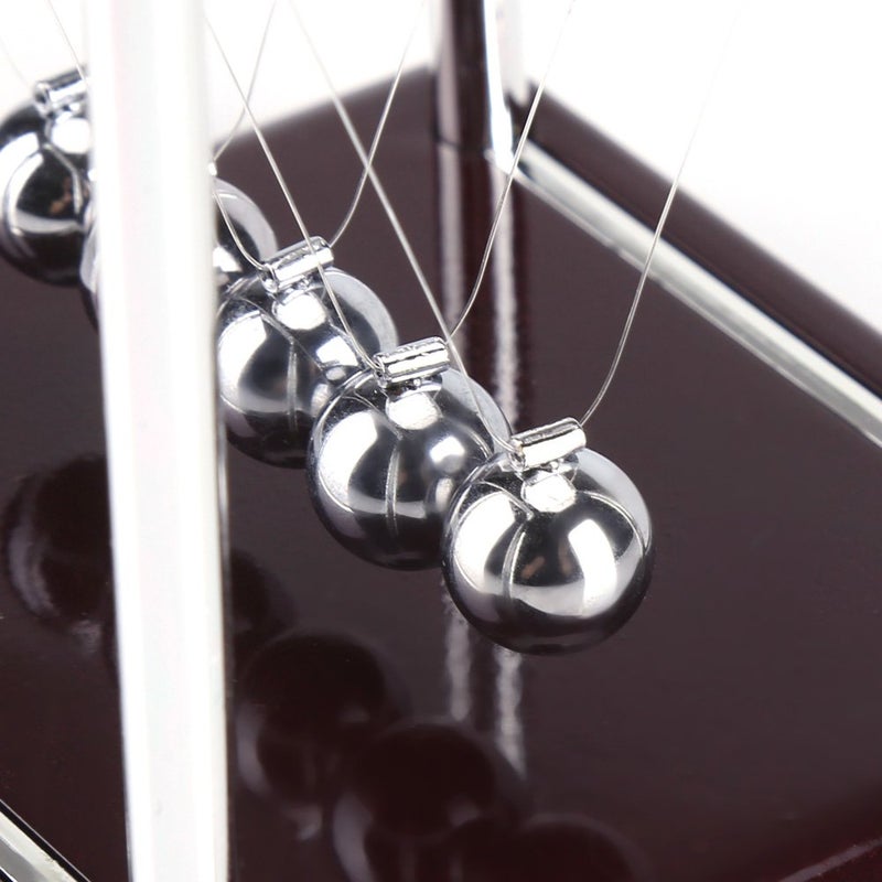 klarako Swinging Balls Pendulum Newton Cradle Newton’S Steel Toy, Steel Ball Toy, Metal Ball Pendulum, Balance Pendulum Magnetic Ball, Gift - Image 2