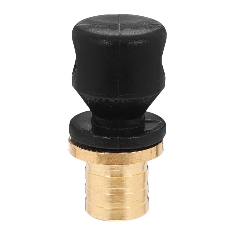 Decorative Gourd Wine Bottle Stopper with Copper Rim Reusable Sealing Plug - Image 2