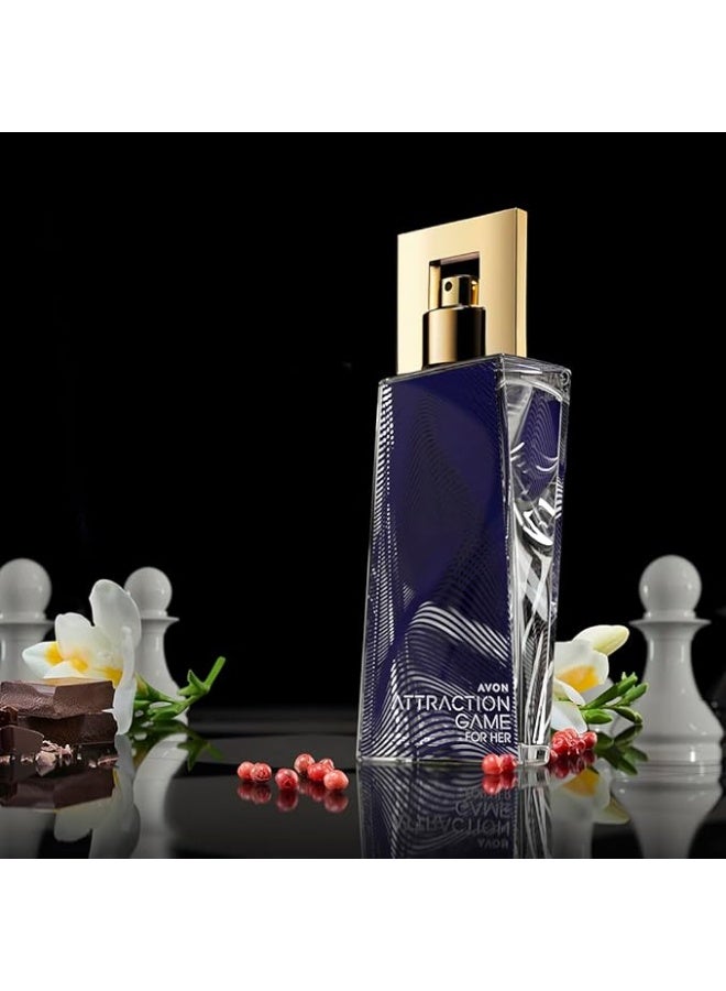 Avon Attraction Game Perfume for Women, Eau de Parfum 50ml - Image 2
