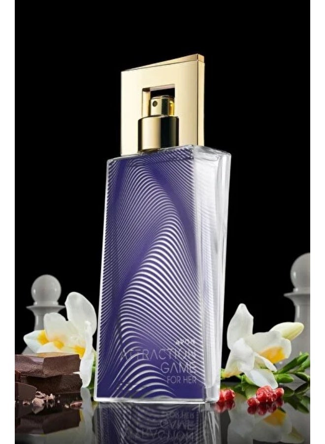 Avon Attraction Game Perfume for Women, Eau de Parfum 50ml - Image 3